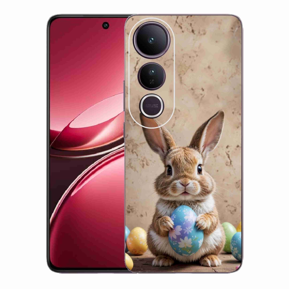 Gelový kryt mmCase na Vivo V50 Lite 4G/5G - velikonoční králíček