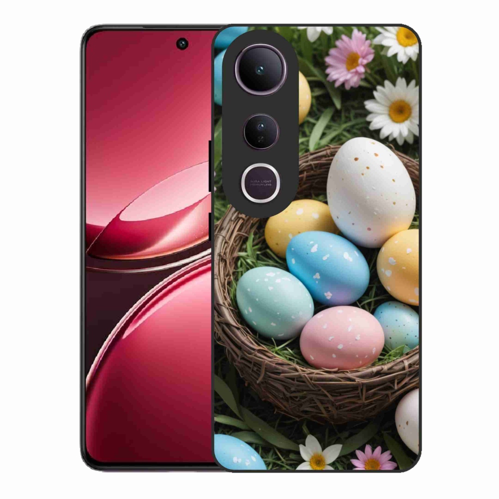 Gelový kryt mmCase na Vivo V50 Lite 4G/5G - velikonoční vajíčka 2