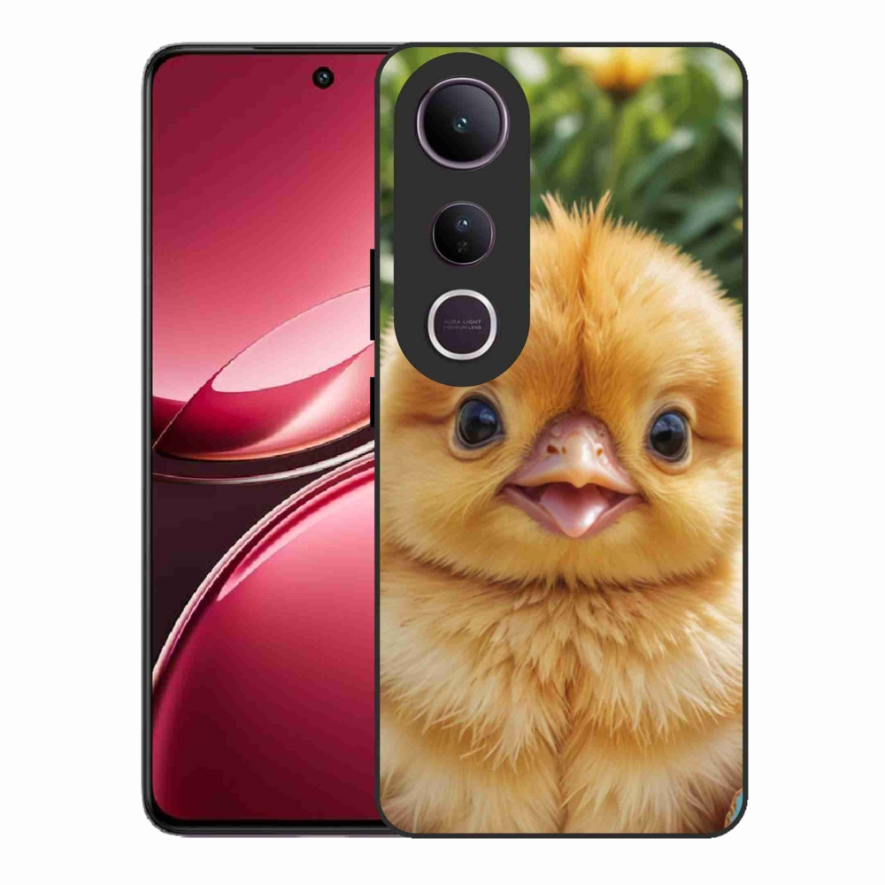 Gelový kryt mmCase na Vivo V50 Lite 4G/5G - veselé kuřátko