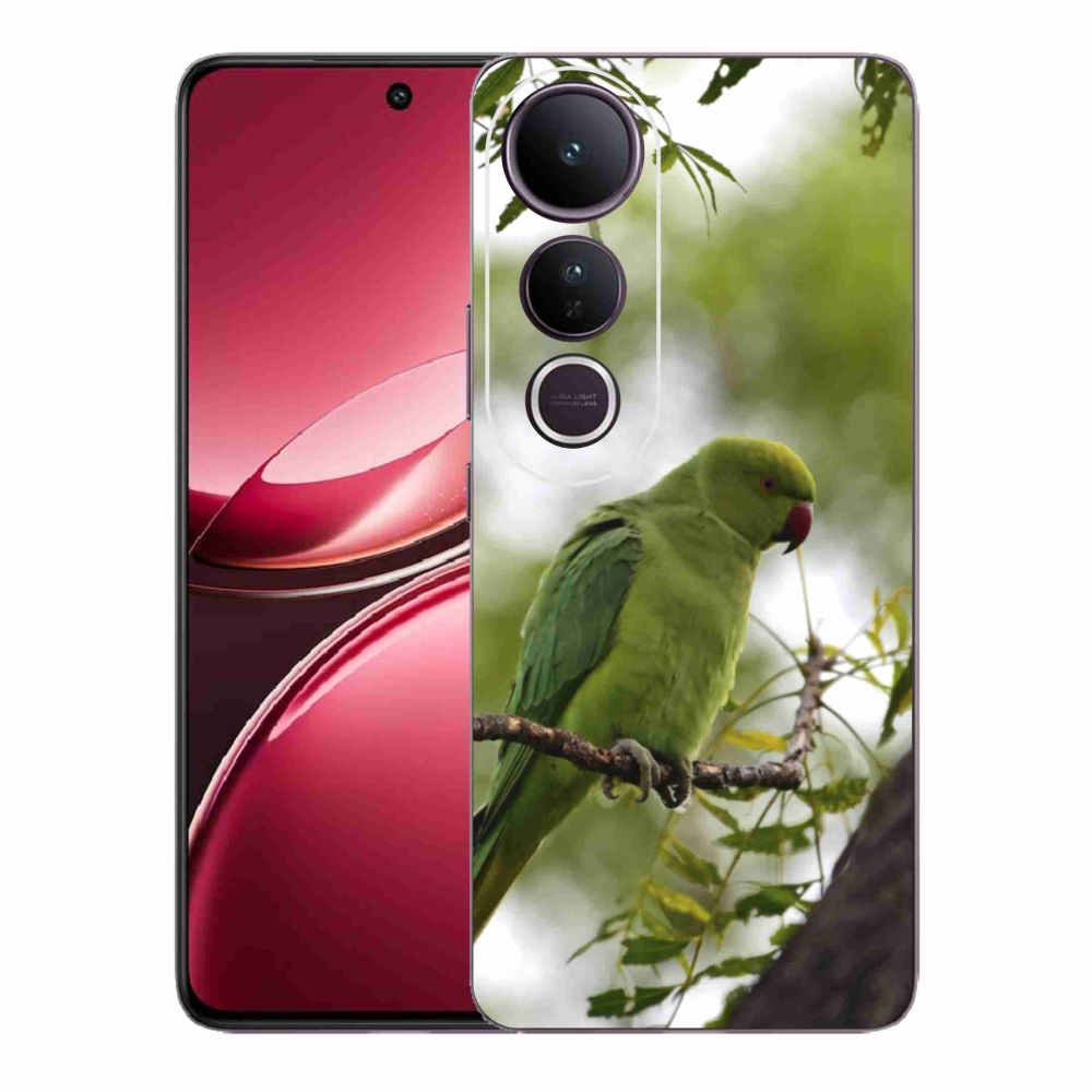 Gelový kryt mmCase na Vivo V50 Lite 4G/5G - zelený papoušek
