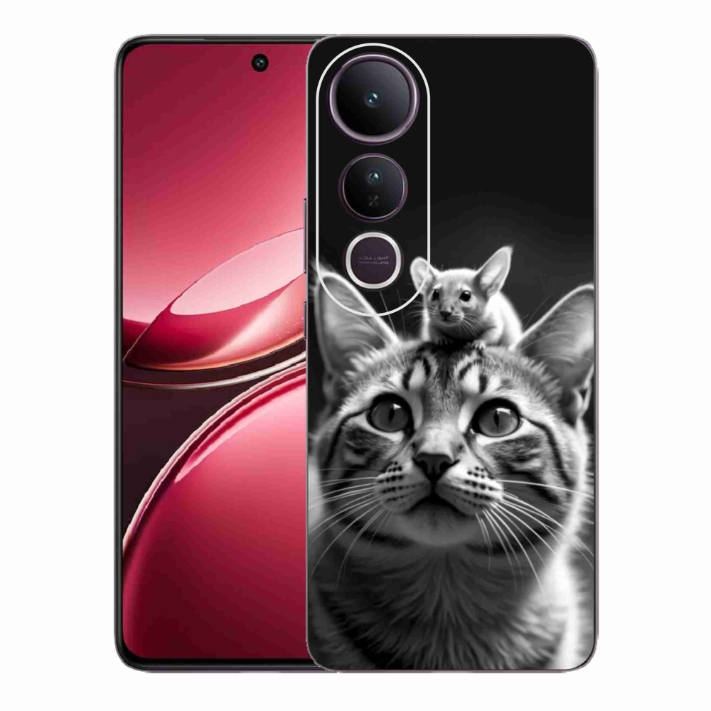 Gelový kryt mmCase na Vivo V50 Lite 4G/5G - zvířecí přátelství 2