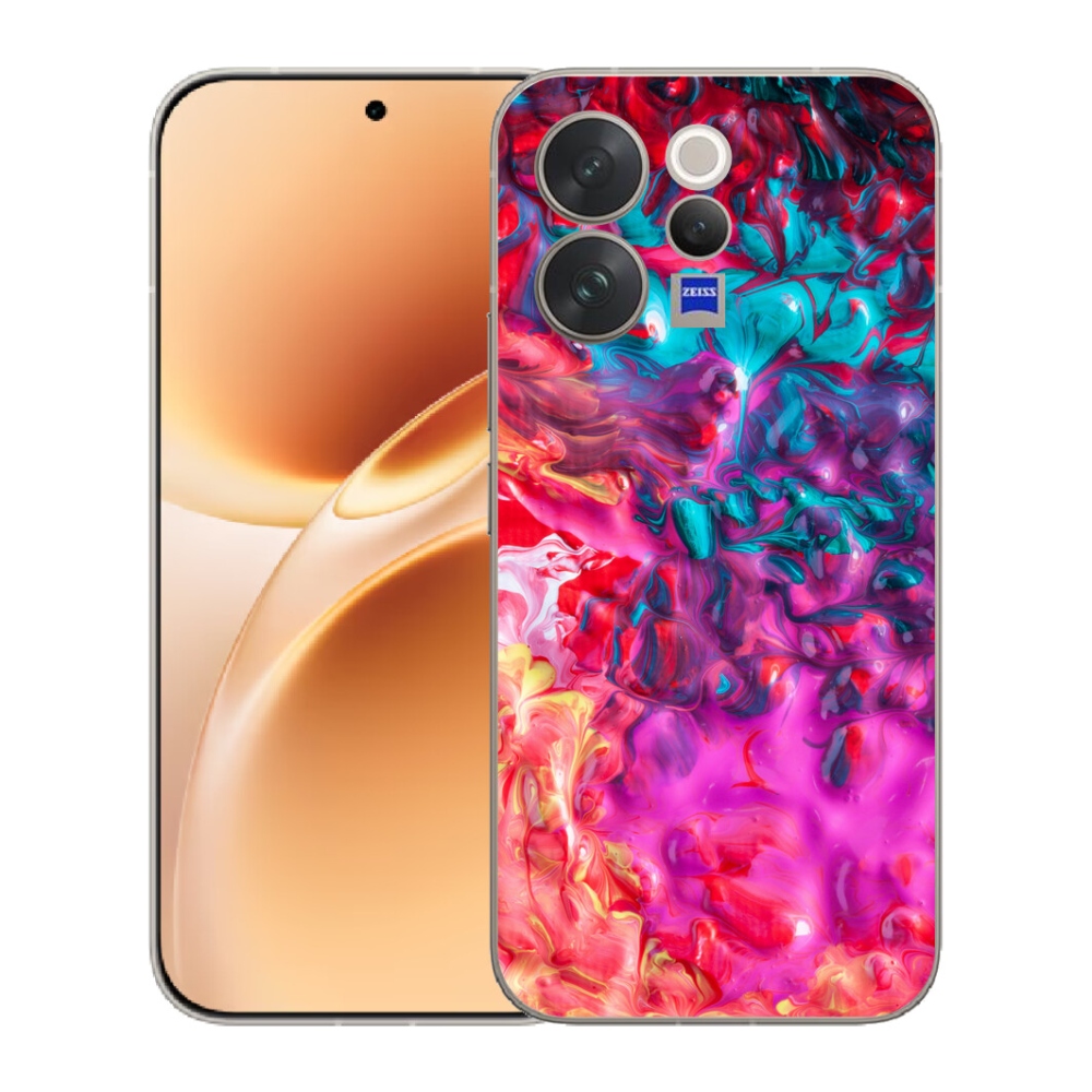 Gelový kryt mmCase na Vivo V70 - abstrakt 27