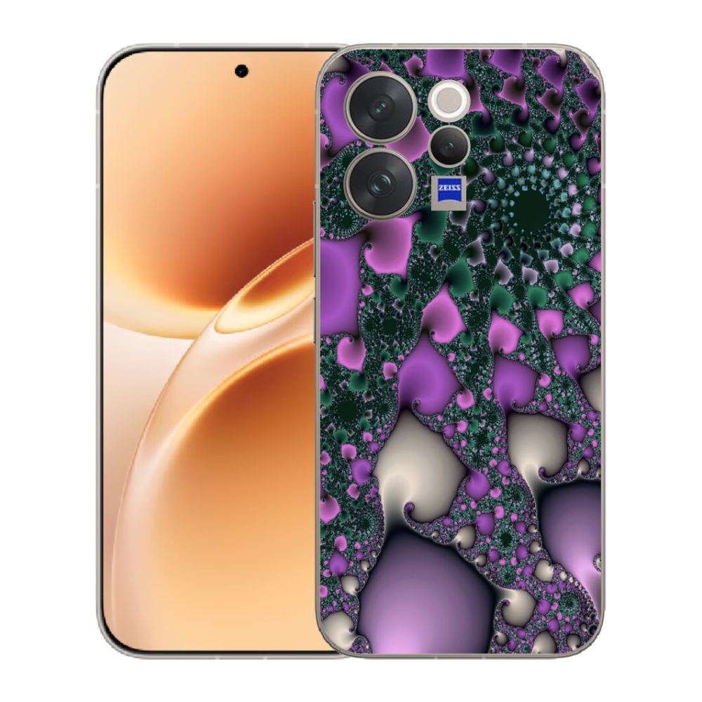 Gelový kryt mmCase na Vivo V70 - abstrakt 7