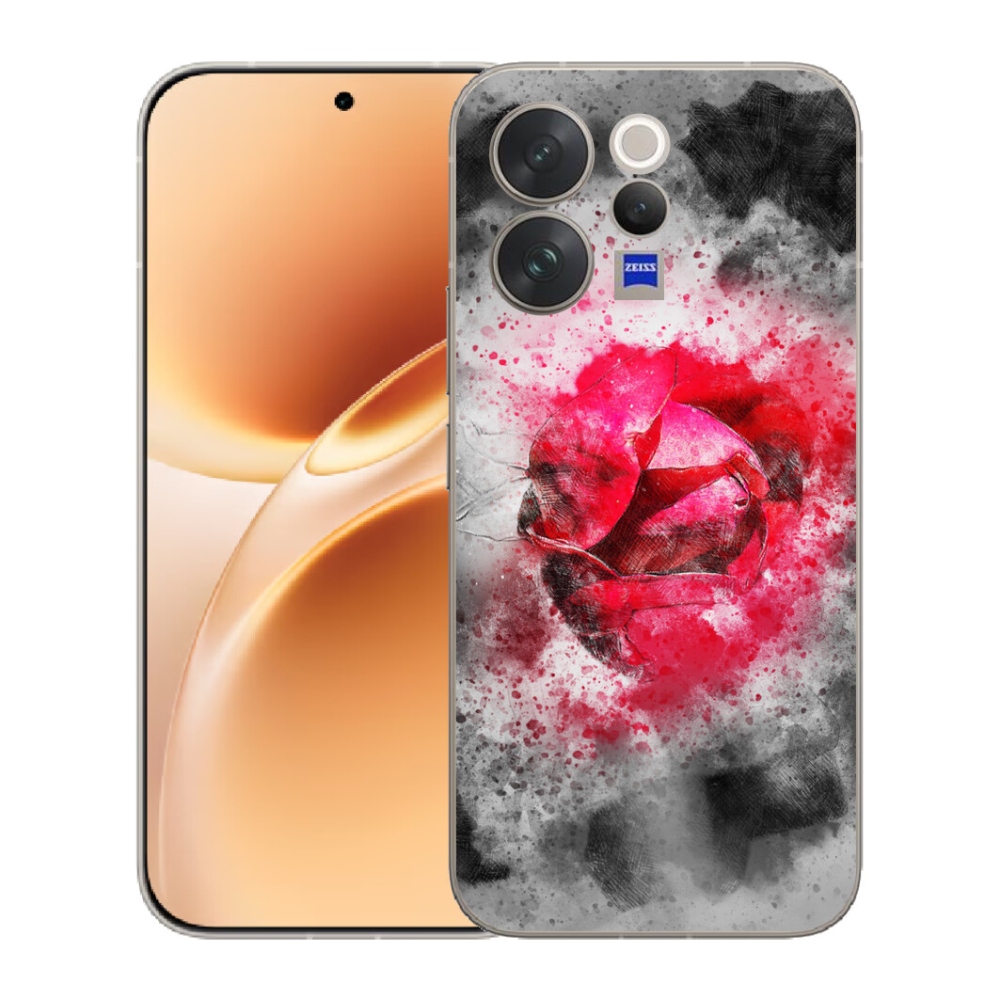 Gelový kryt mmCase na Vivo V70 - abstrakt 9