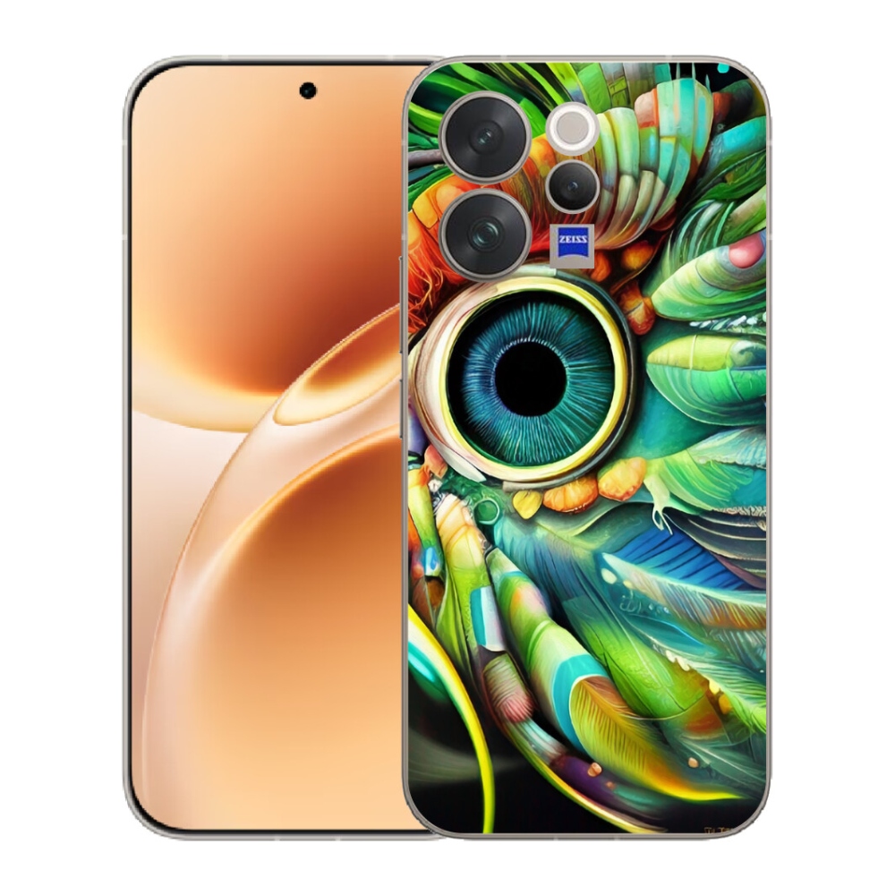 Gelový kryt mmCase na Vivo V70 - abstraktní motiv 18