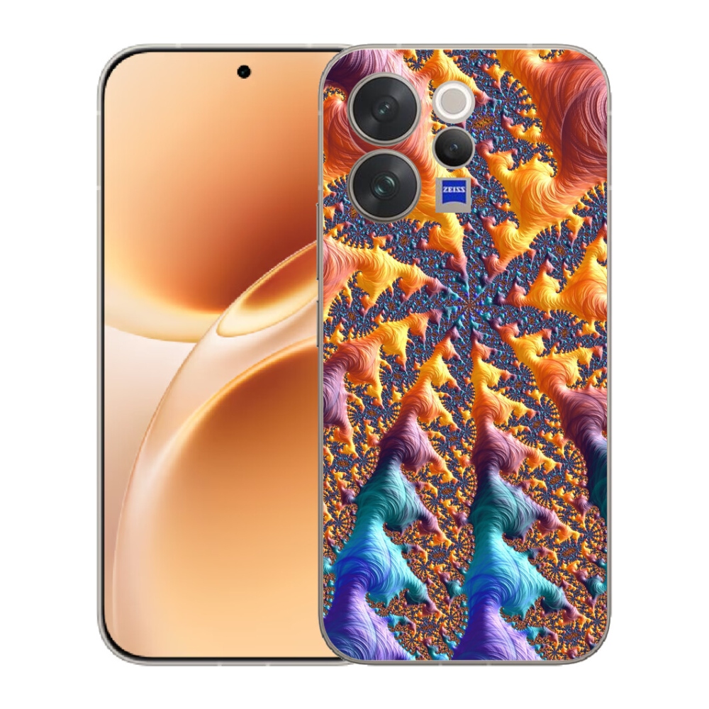 Gelový kryt mmCase na Vivo V70 - abstraktní motiv 23