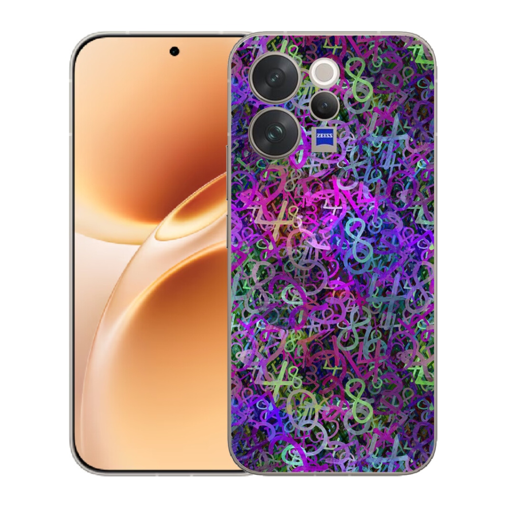 Gelový kryt mmCase na Vivo V70 - abstraktní motiv 25
