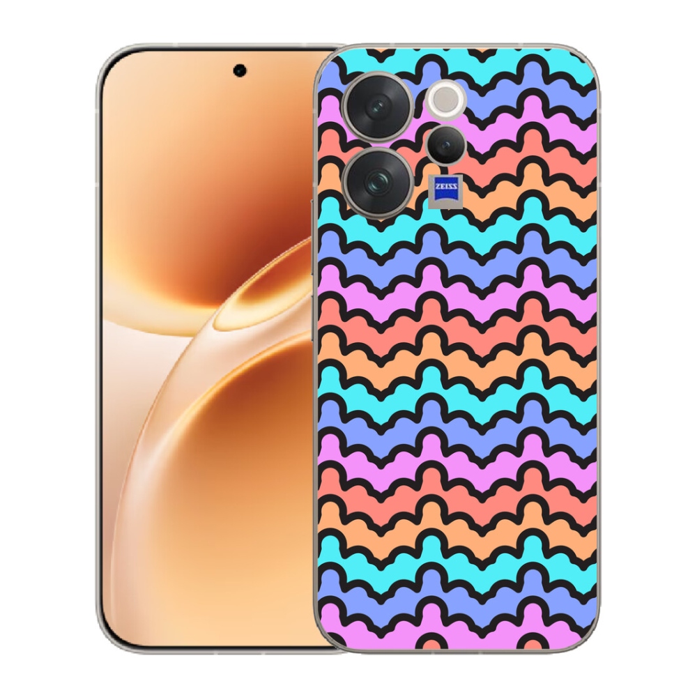 Gelový kryt mmCase na Vivo V70 - abstraktní motiv 30