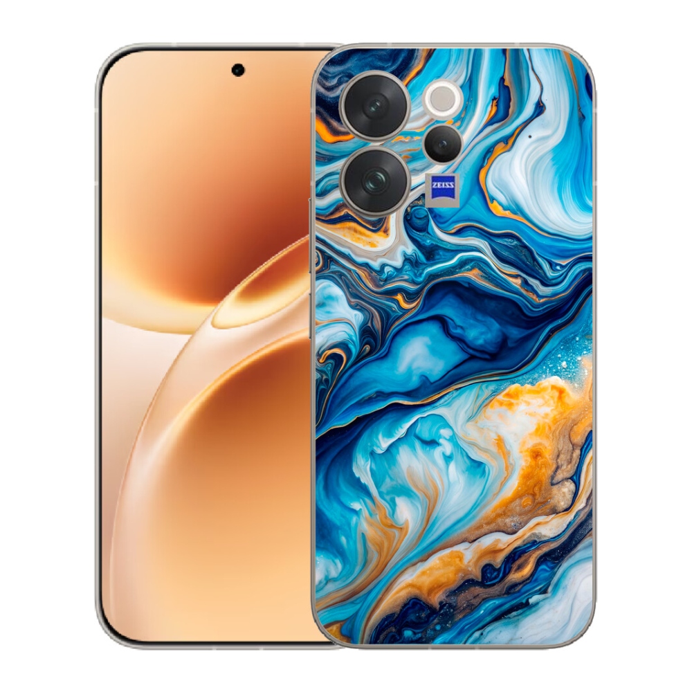 Gelový kryt mmCase na Vivo V70 - abstraktní motiv 34