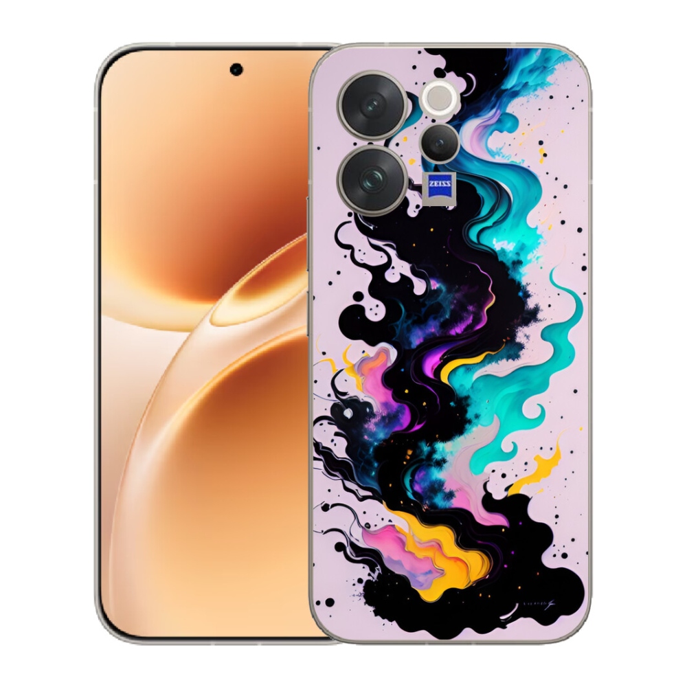 Gelový kryt mmCase na Vivo V70 - abstraktní motiv 4
