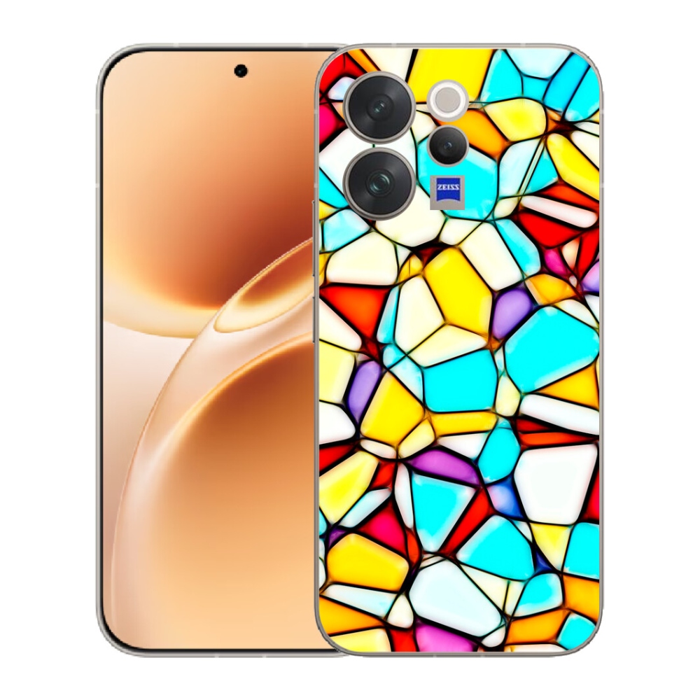 Gelový kryt mmCase na Vivo V70 - abstraktní motiv 40