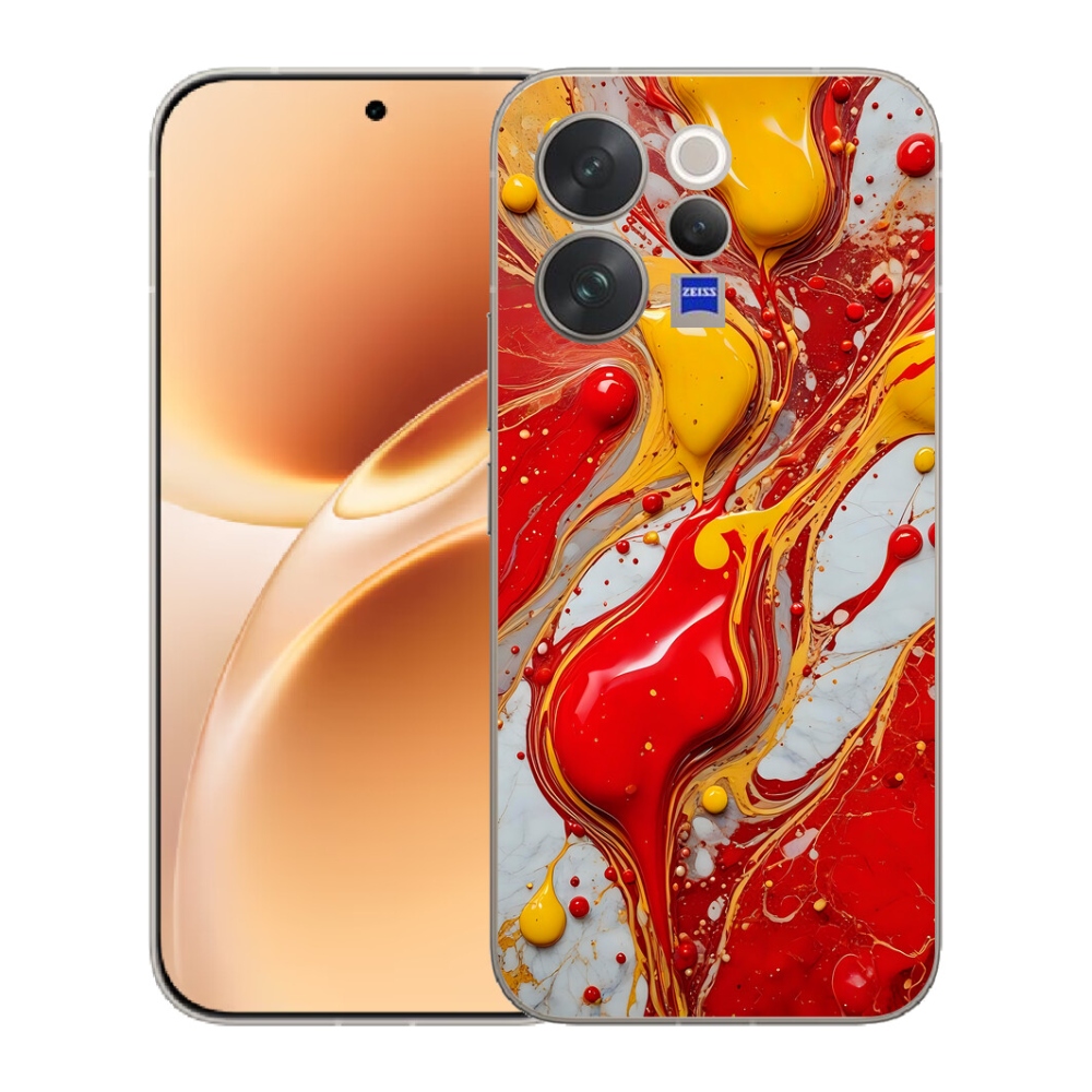 Gelový kryt mmCase na Vivo V70 - abstraktní motiv 42