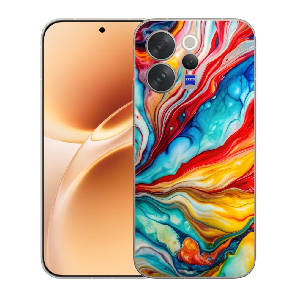 Gelový kryt mmCase na Vivo V70 - abstraktní motiv 58