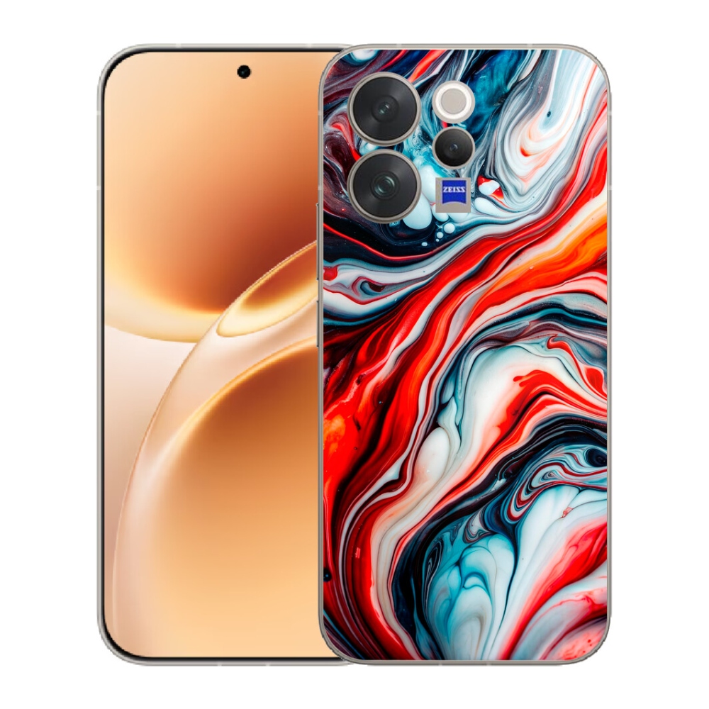 Gelový kryt mmCase na Vivo V70 - abstraktní motiv 63