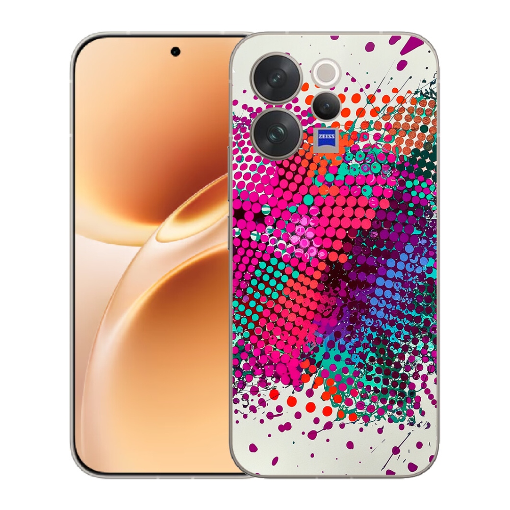 Gelový kryt mmCase na Vivo V70 - abstraktní motiv 65