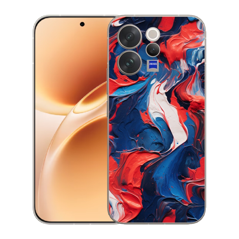 Gelový kryt mmCase na Vivo V70 - abstraktní motiv 7