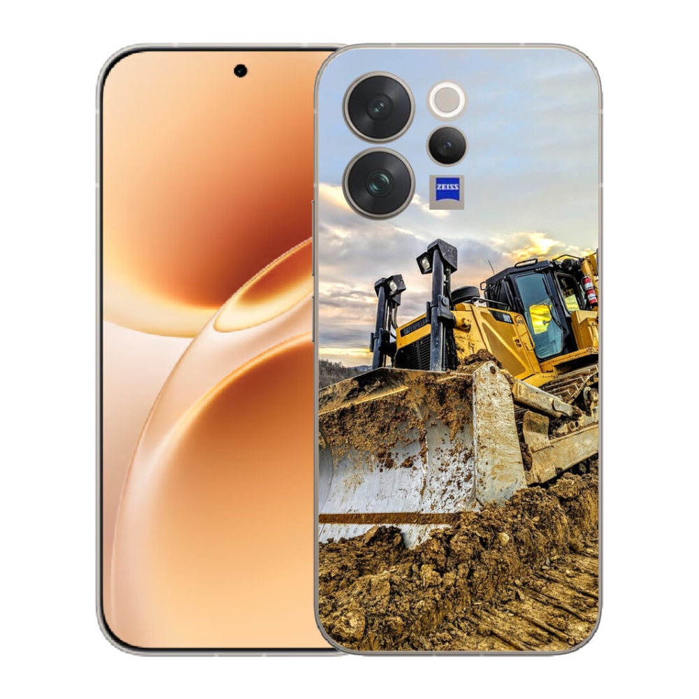Gelový kryt mmCase na Vivo V70 - bagr