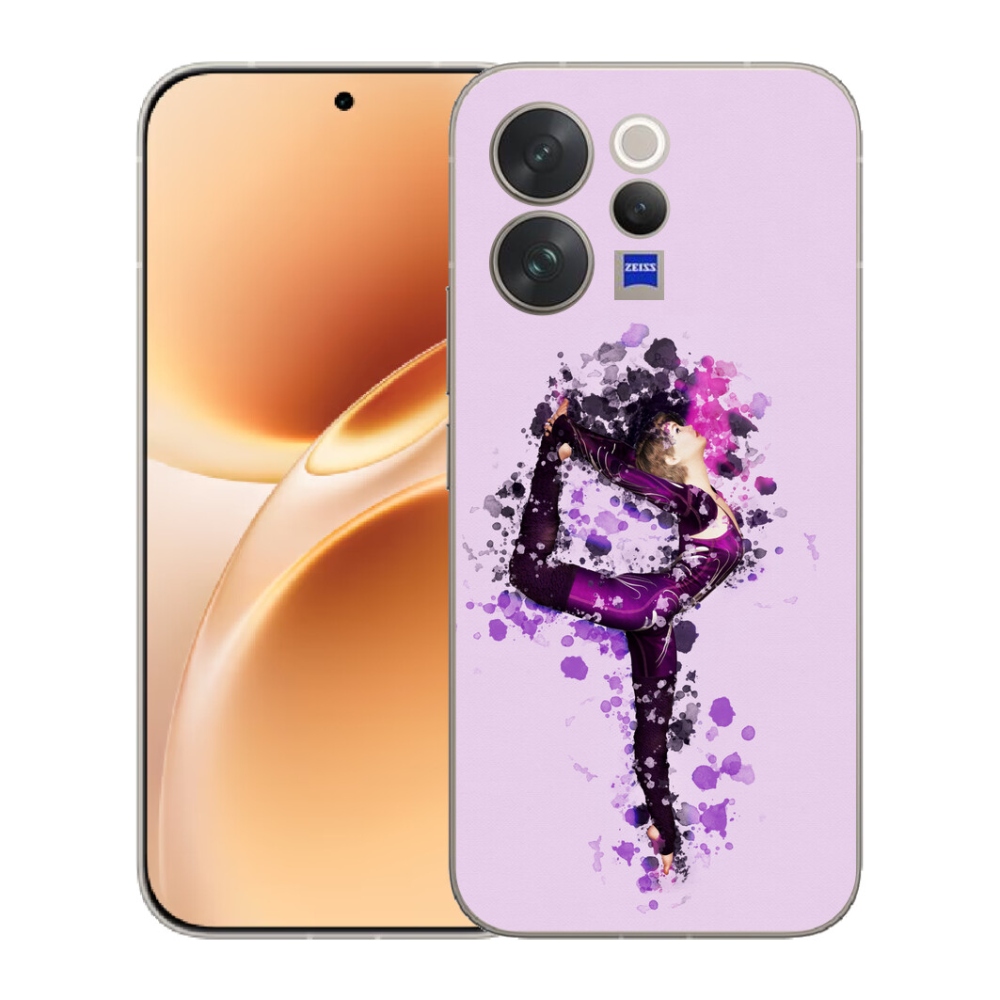 Gelový kryt mmCase na Vivo V70 - baletka