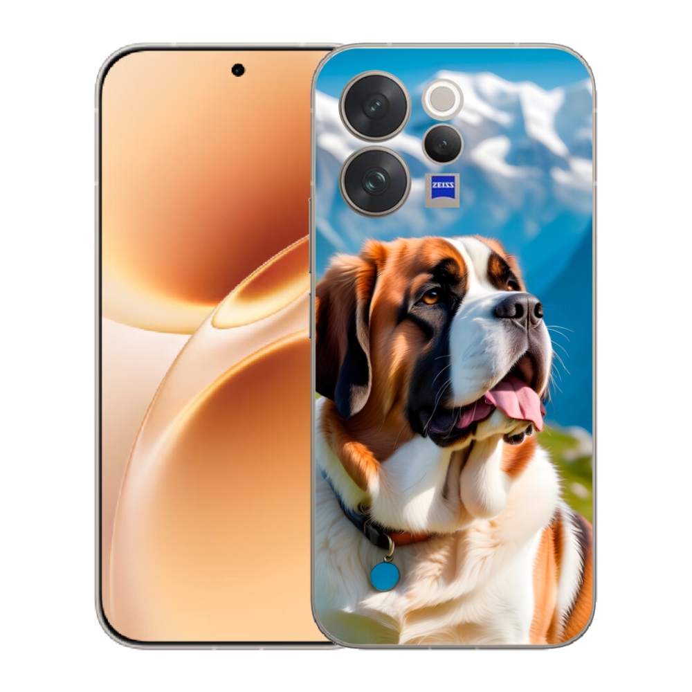 Gelový kryt mmCase na Vivo V70 - bernardýn