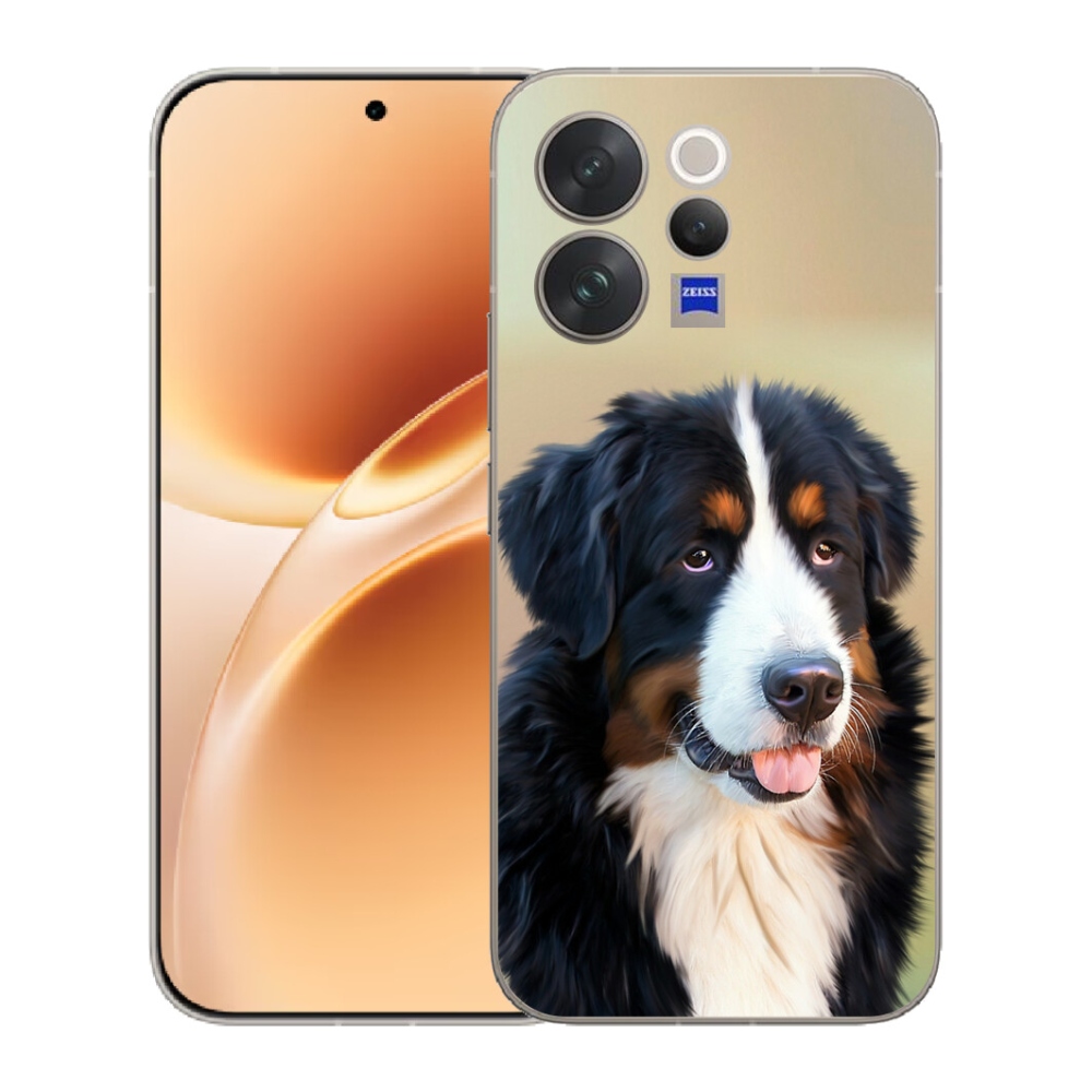 Gelový kryt mmCase na Vivo V70 - bernský salašnický pes