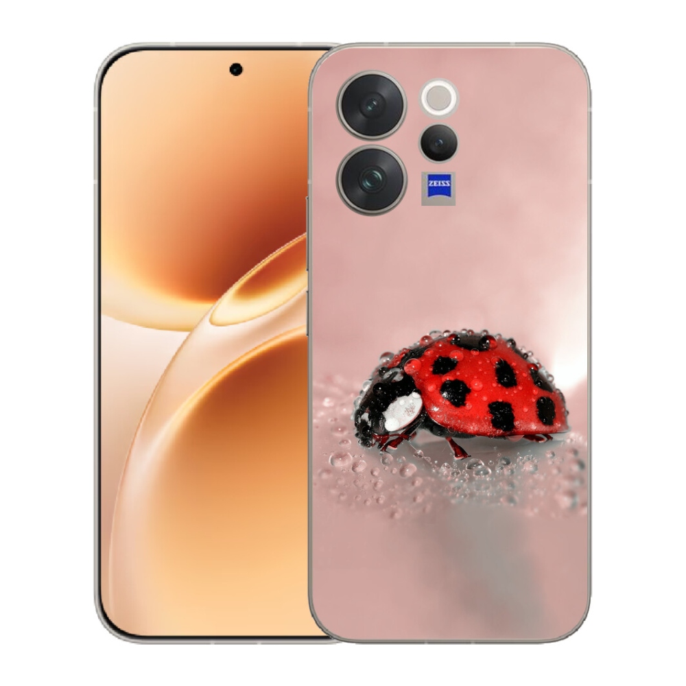 Gelový kryt mmCase na Vivo V70 - beruška