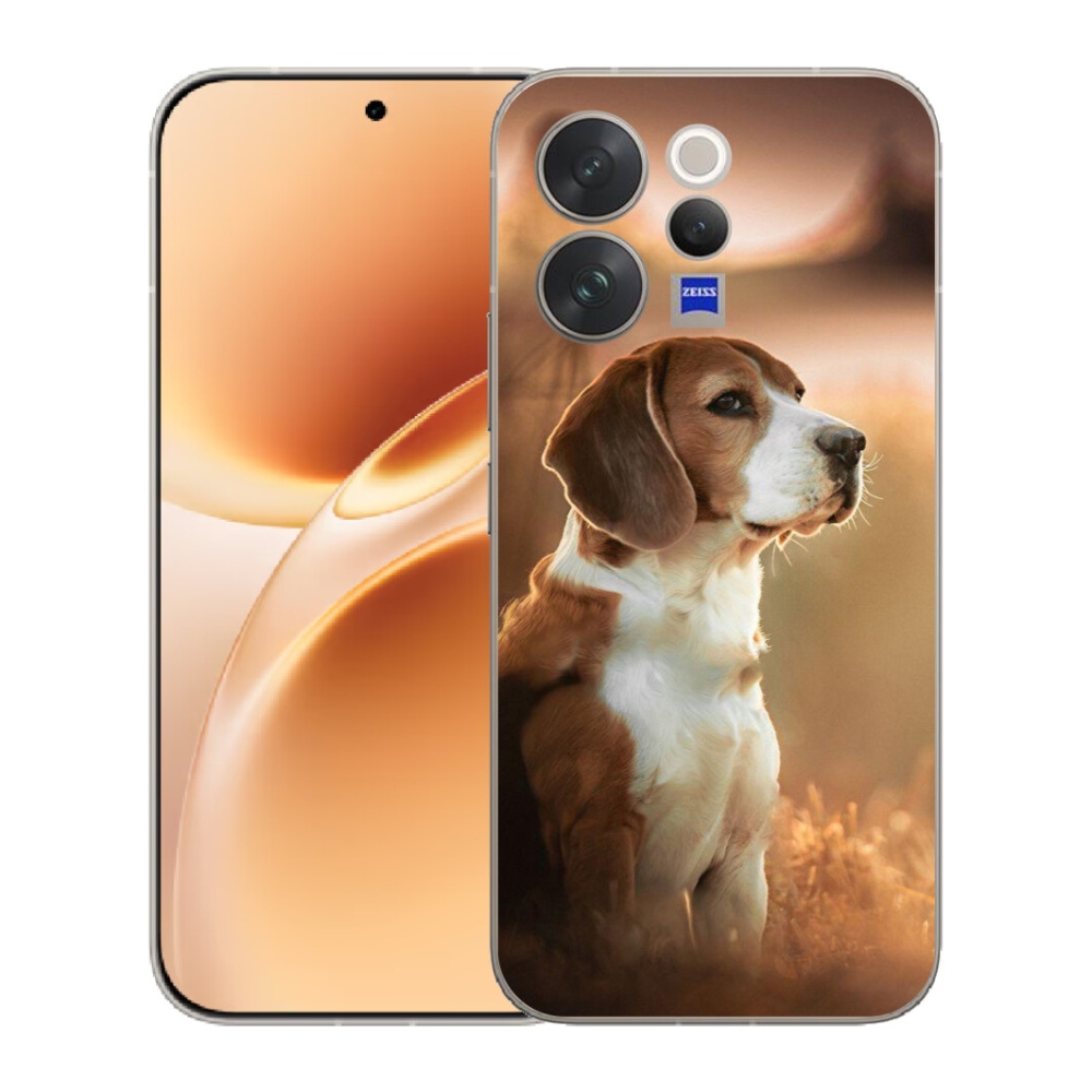 Gelový kryt mmCase na Vivo V70 - bígl