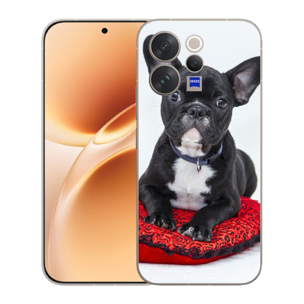 Gelový kryt mmCase na Vivo V70 - buldok