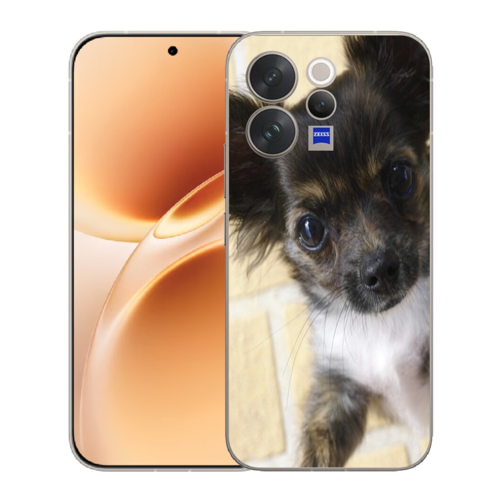 Gelový kryt mmCase na Vivo V70 - čivava 2