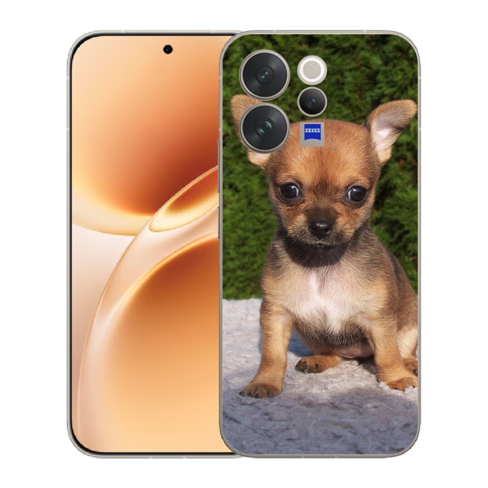 Gelový kryt mmCase na Vivo V70 - čivava 3