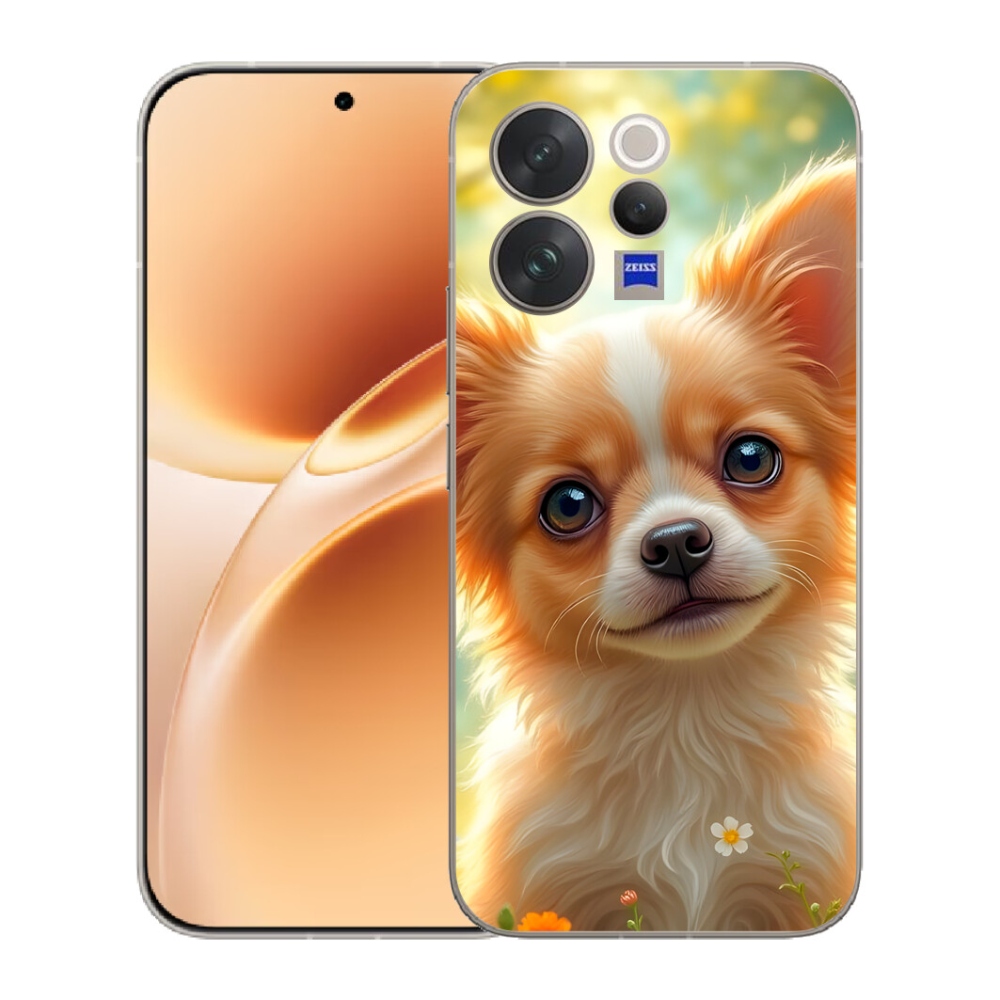 Gelový kryt mmCase na Vivo V70 - čivava 5