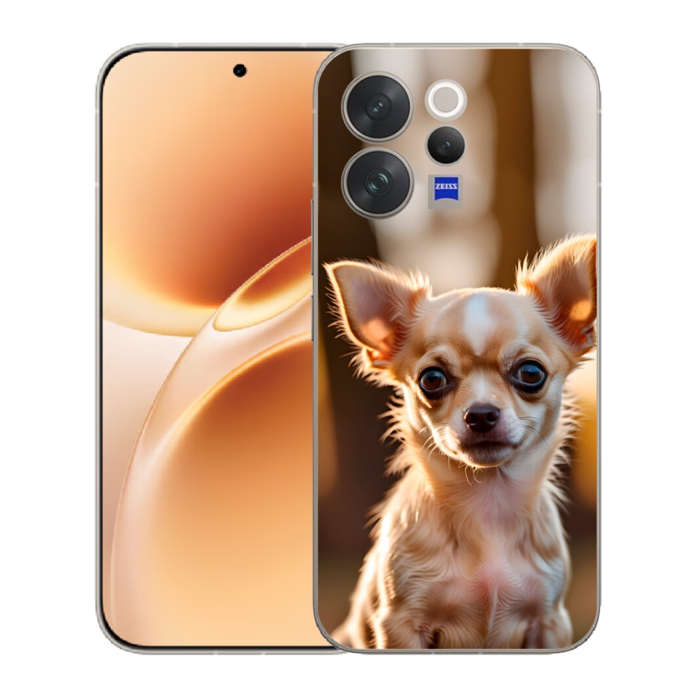 Gelový kryt mmCase na Vivo V70 - čivava 6