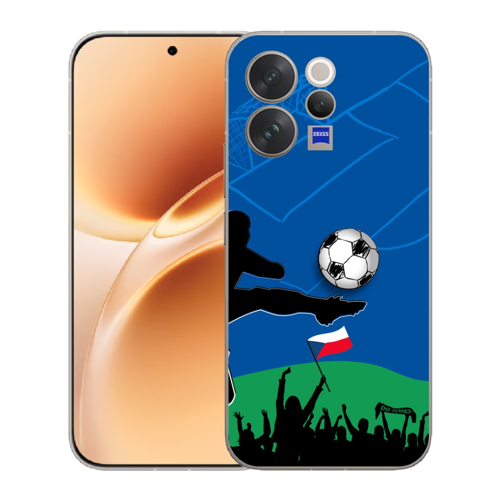 Gelový kryt mmCase na Vivo V70 - fanoušci fotbalu