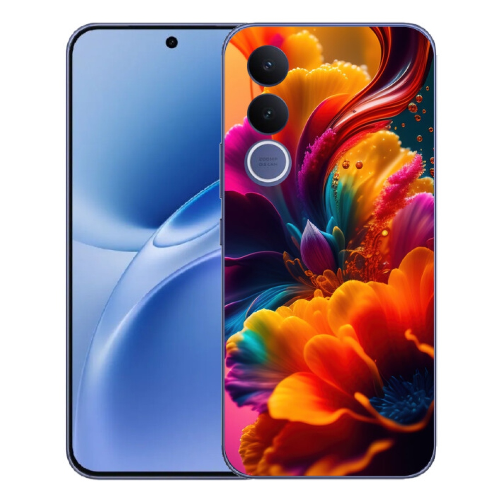 Gelový kryt mmCase na Vivo V70 FE - abstraktní motiv 2