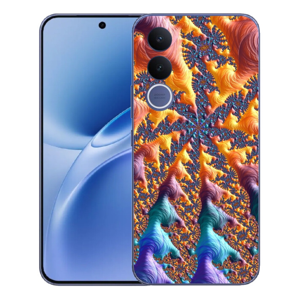 Gelový kryt mmCase na Vivo V70 FE - abstraktní motiv 23