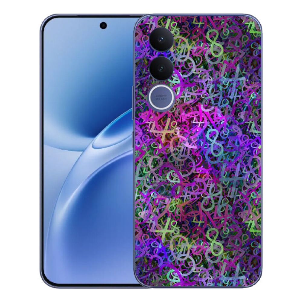 Gelový kryt mmCase na Vivo V70 FE - abstraktní motiv 25