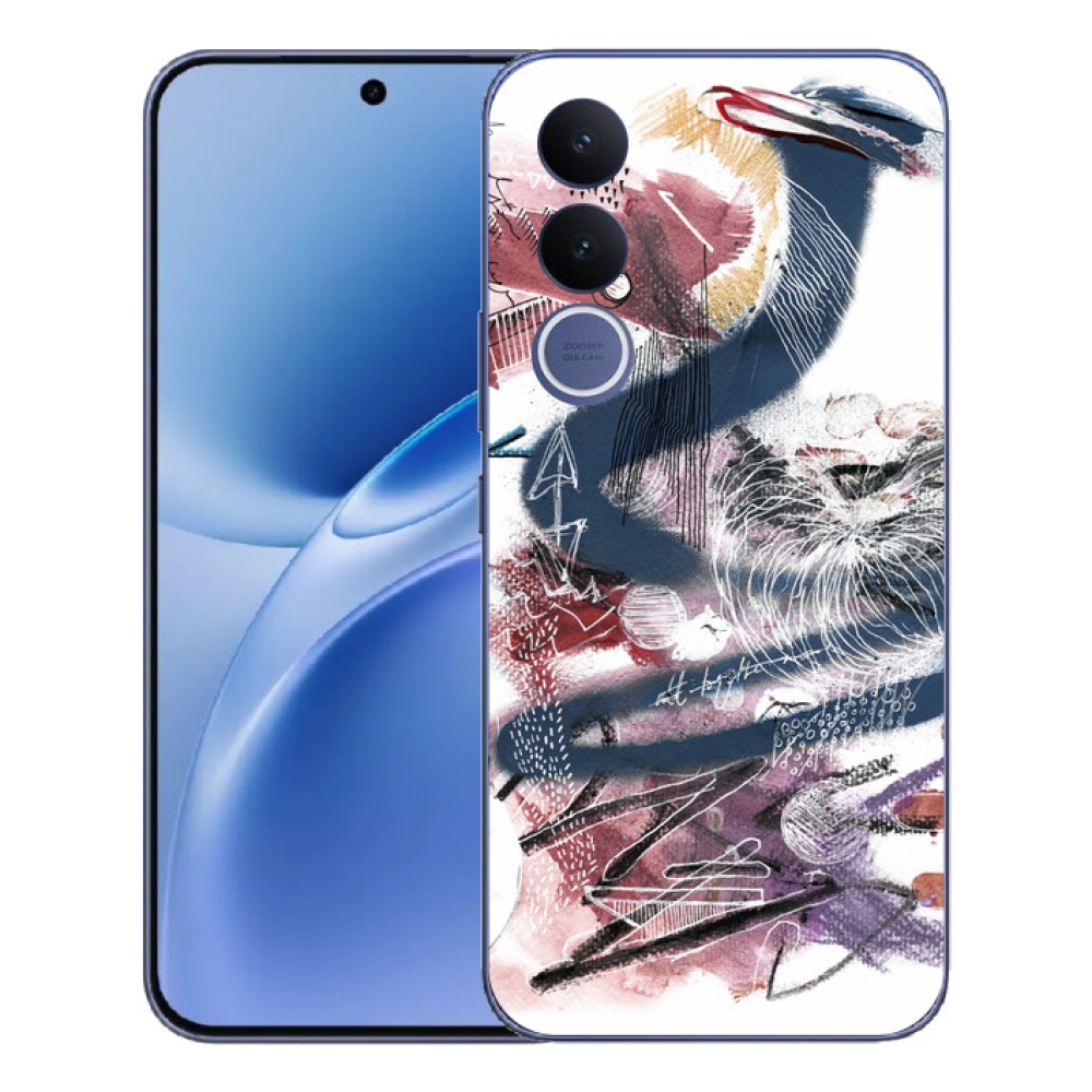 Gelový kryt mmCase na Vivo V70 FE - abstraktní motiv 28