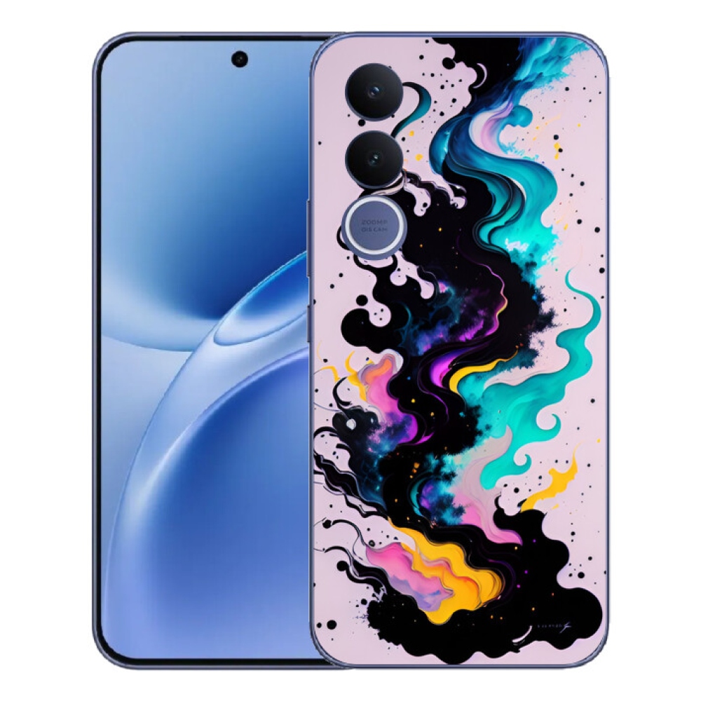 Gelový kryt mmCase na Vivo V70 FE - abstraktní motiv 4