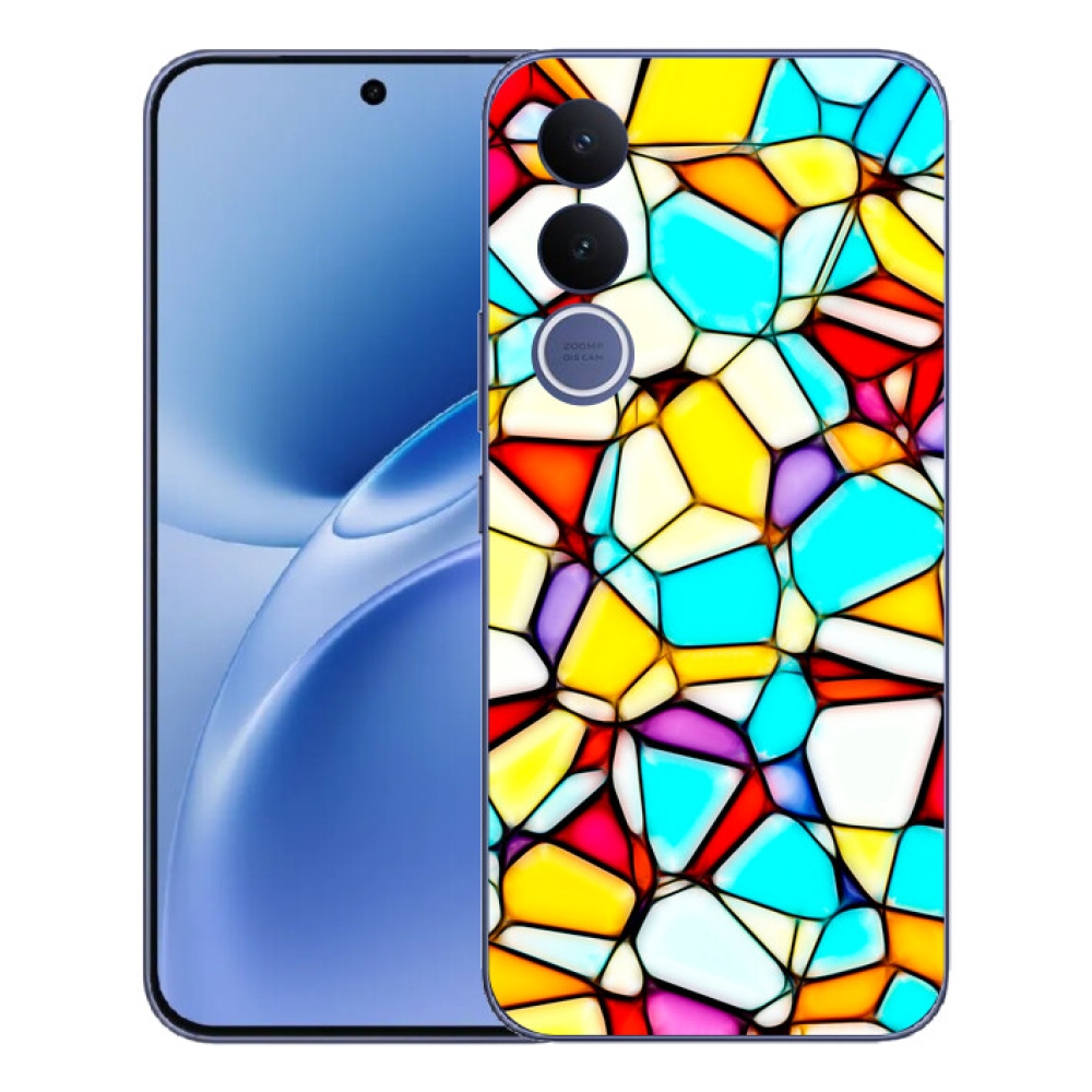 Gelový kryt mmCase na Vivo V70 FE - abstraktní motiv 40