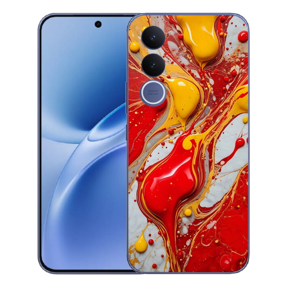 Gelový kryt mmCase na Vivo V70 FE - abstraktní motiv 42