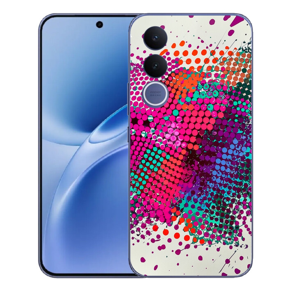 Gelový kryt mmCase na Vivo V70 FE - abstraktní motiv 65