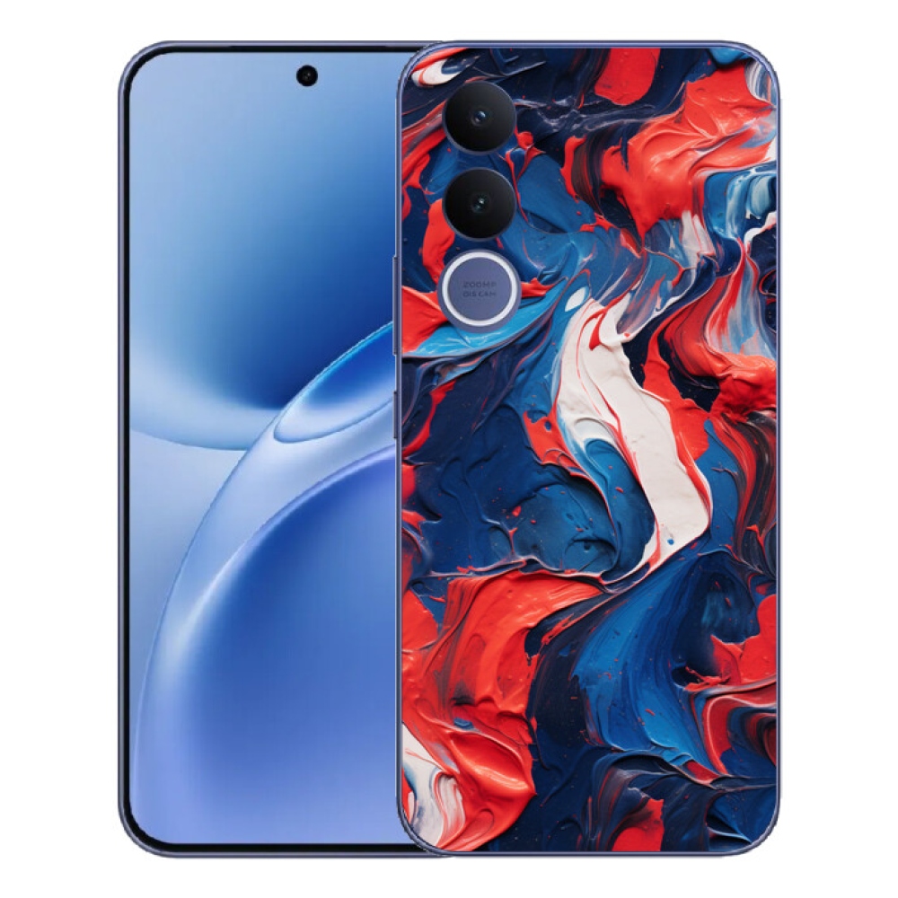 Gelový kryt mmCase na Vivo V70 FE - abstraktní motiv 7