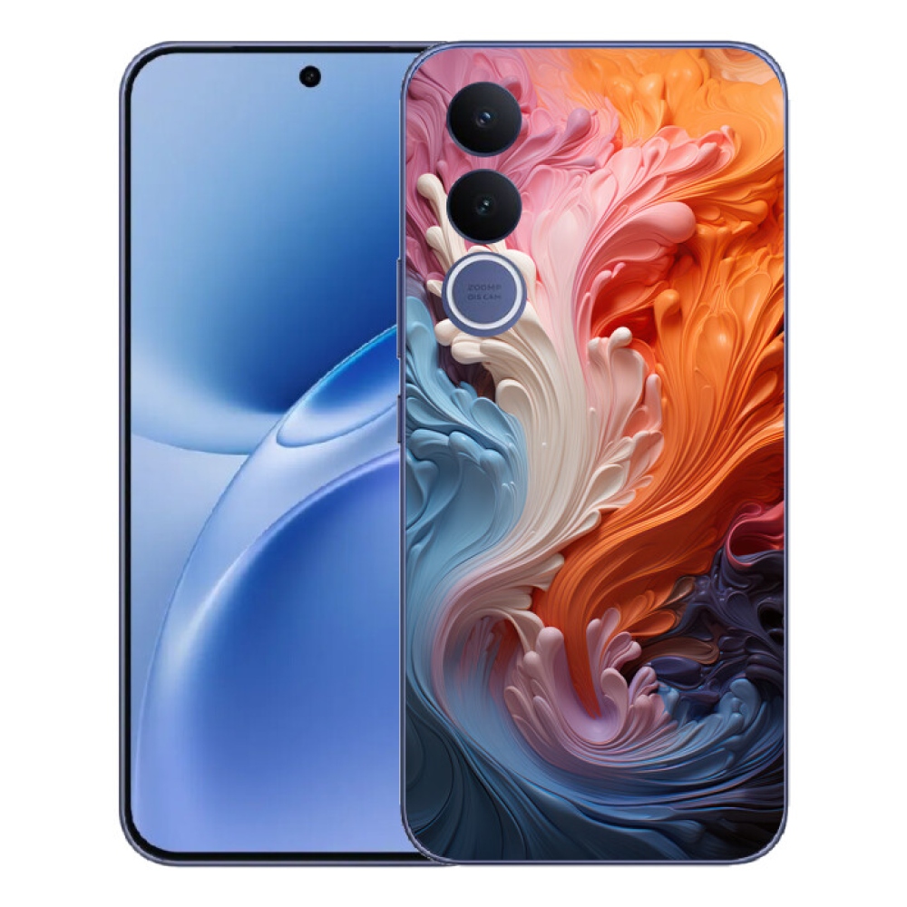 Gelový kryt mmCase na Vivo V70 FE - abstraktní motiv 8