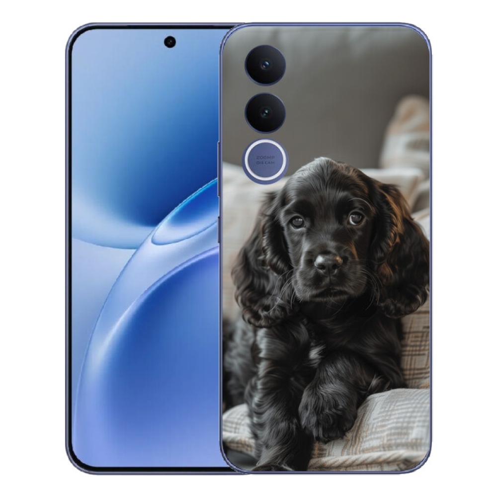 Gelový kryt mmCase na Vivo V70 FE - anglický kokršpaněl