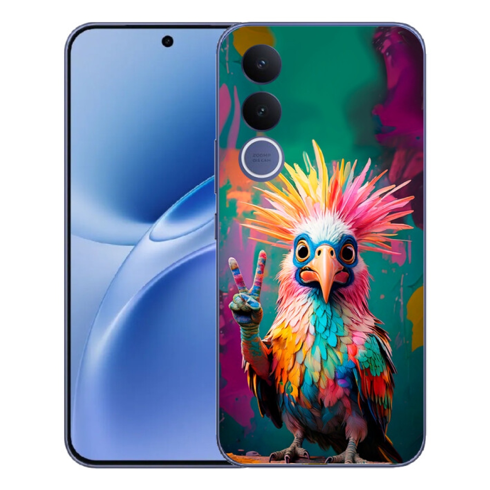 Gelový kryt mmCase na Vivo V70 FE - barevný rebel