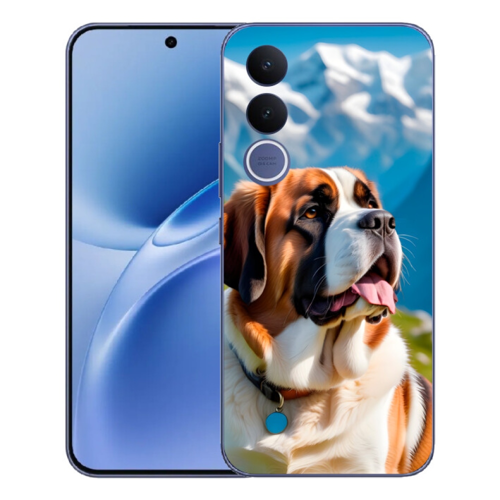 Gelový kryt mmCase na Vivo V70 FE - bernardýn