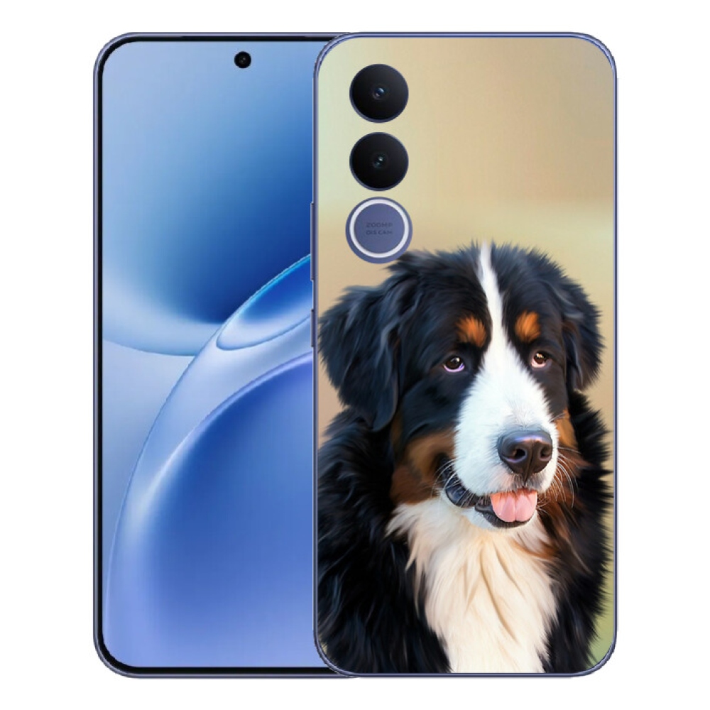 Gelový kryt mmCase na Vivo V70 FE - bernský salašnický pes