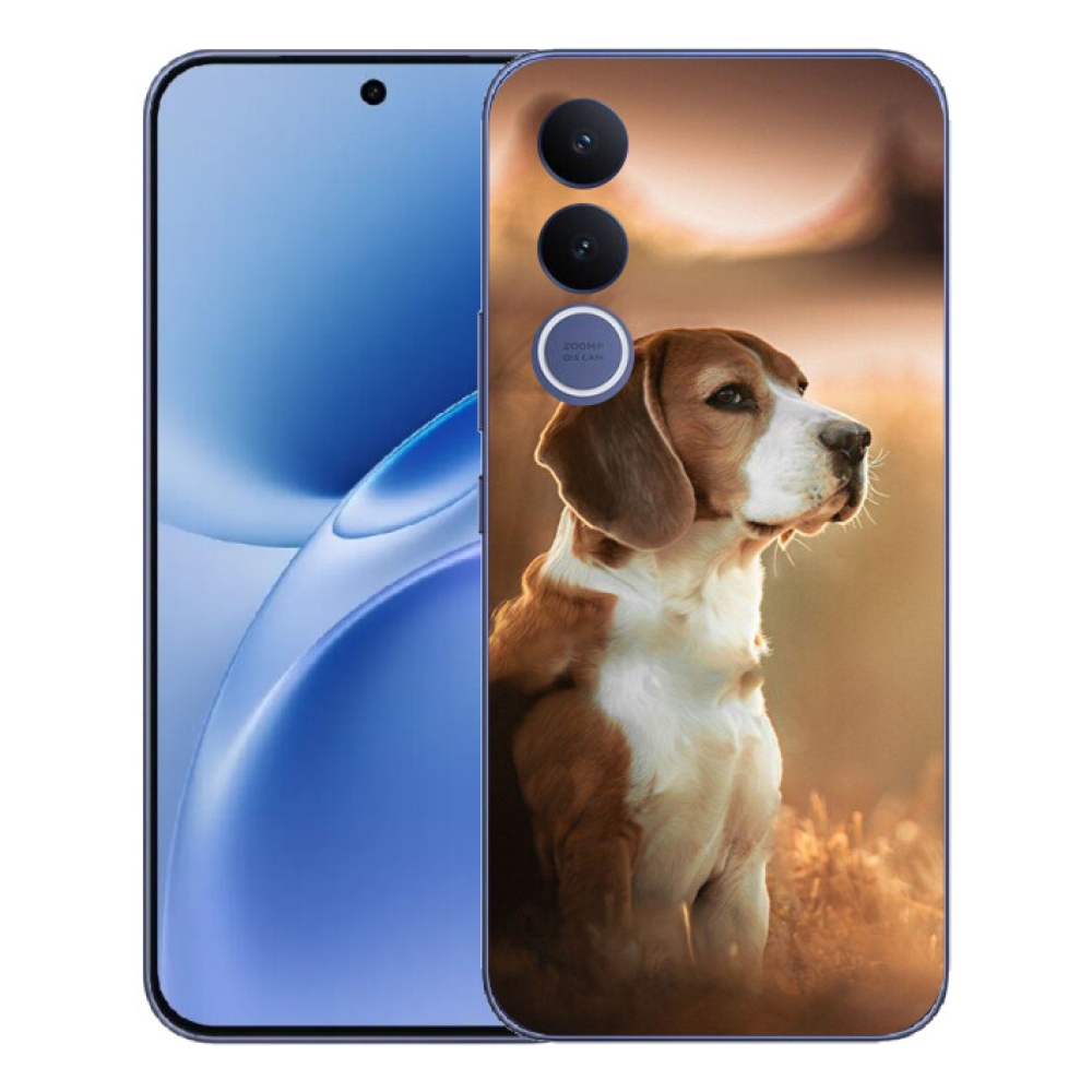 Gelový kryt mmCase na Vivo V70 FE - bígl