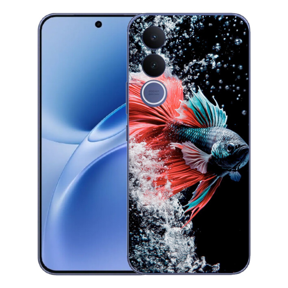 Gelový kryt mmCase na Vivo V70 FE - bojovnice pestrá