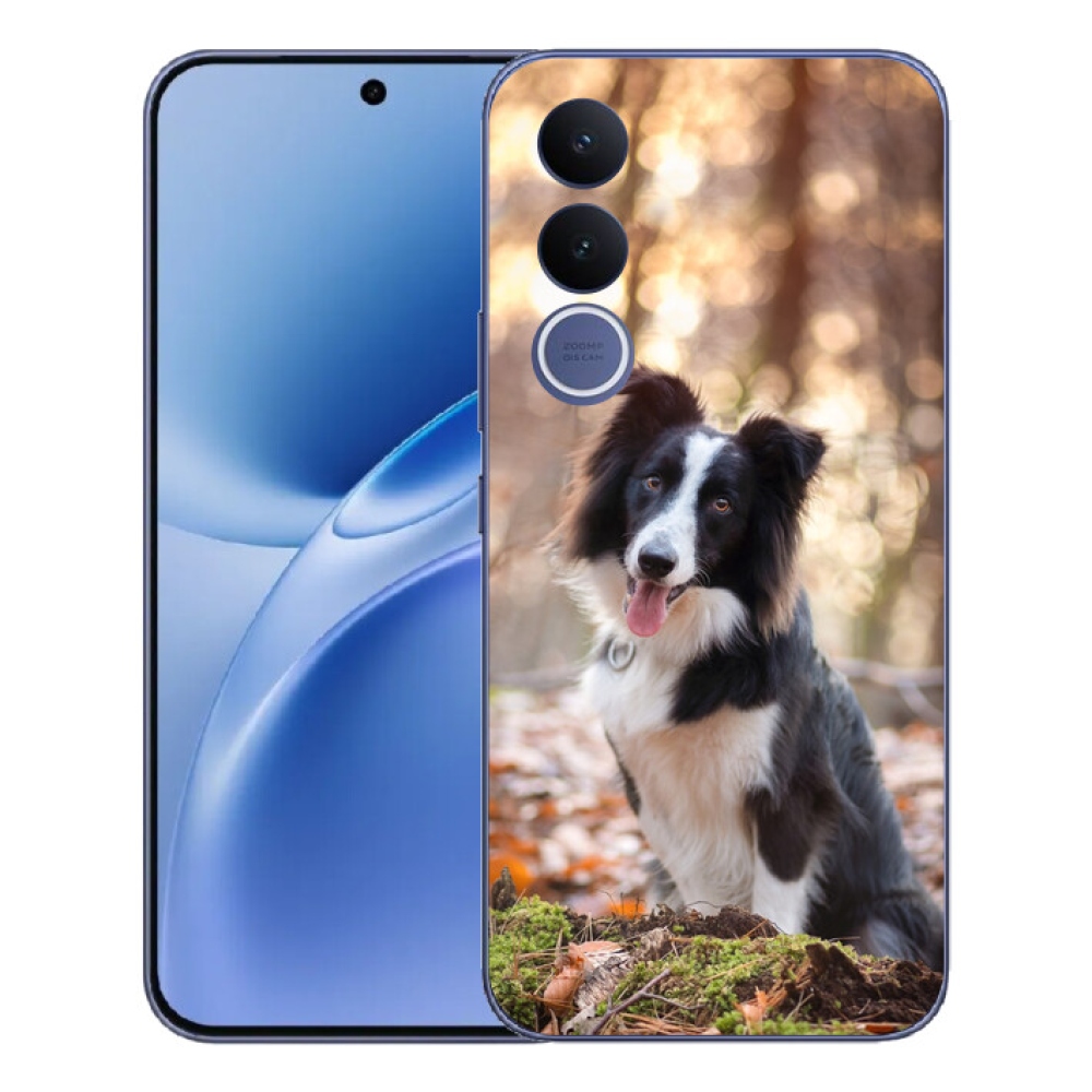 Gelový kryt mmCase na Vivo V70 FE - border kolie 1