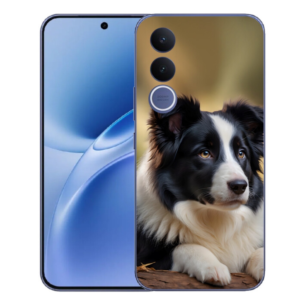 Gelový kryt mmCase na Vivo V70 FE - border kolie 2